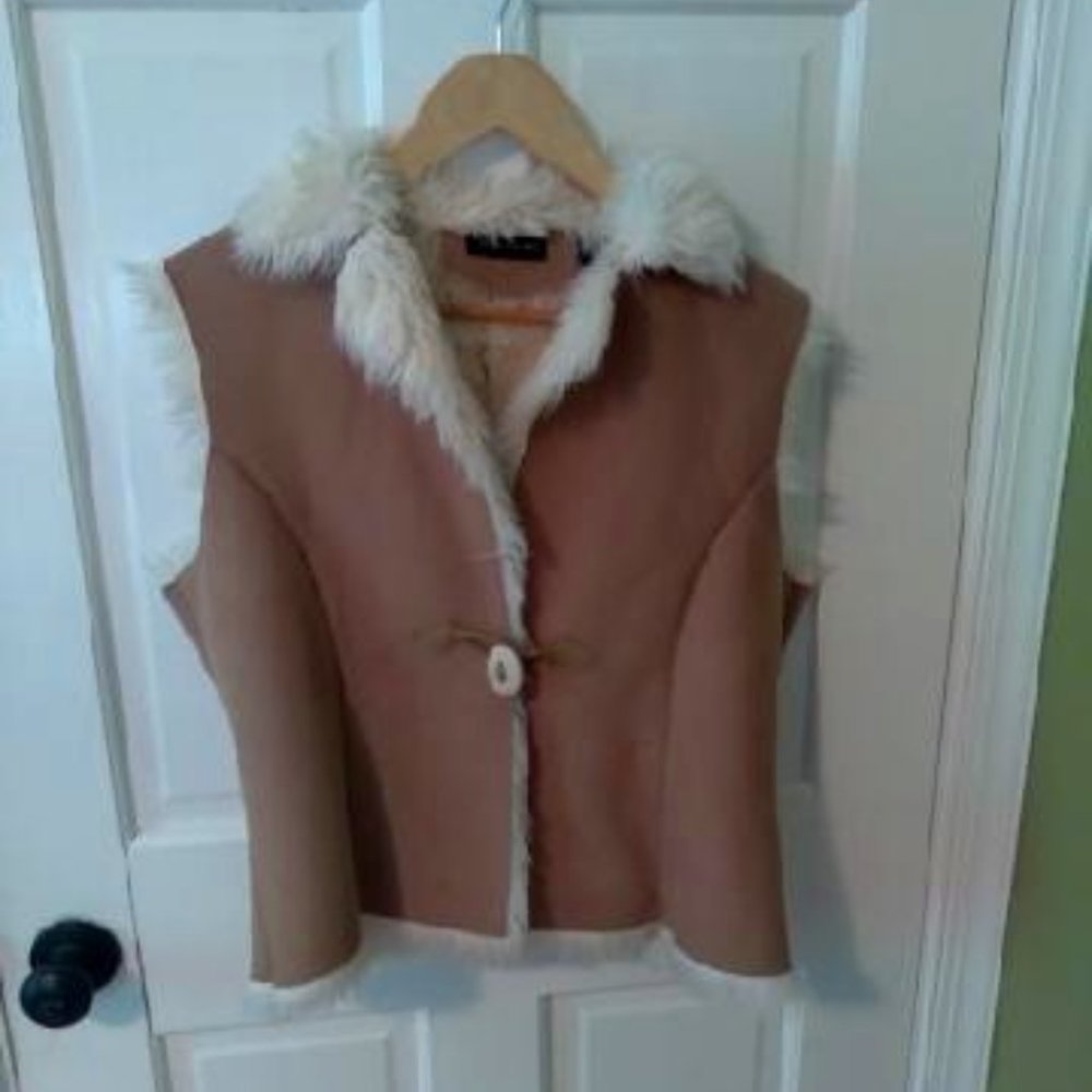 Vintage Faux Fur Vest